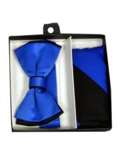  Formal - Wedding Bowtie - Prom Royal Blue and