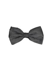  Formal - Wedding Bowtie - Prom Charcoal Paisley Bowtie