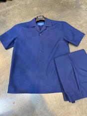  Blue Walking Suit - Shirt and