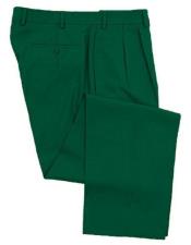  Augusta Green Dress Pants - Wool
