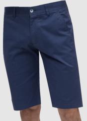  Mens Solid Midnight Blue Classic Fit