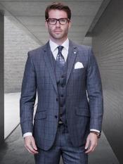  Suits Charcoal