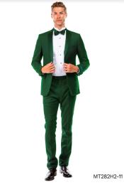  Emerald Green Tuxedo - Olive Green