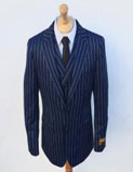 Boys Bold Pinstripe Suits