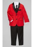 Boys Red Suit