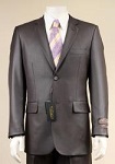 Mens Charcoal Gray Pinstripe Suits