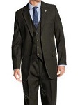 Mens Forest Green Suit