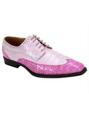 Mens Pink Shoes