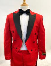 Mens Red Tuxedos